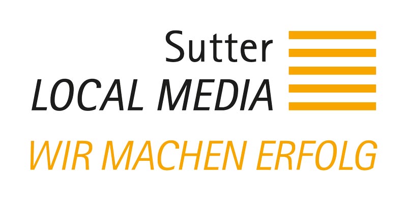 Sutter LOCAL MEDIA Logo mit Claim